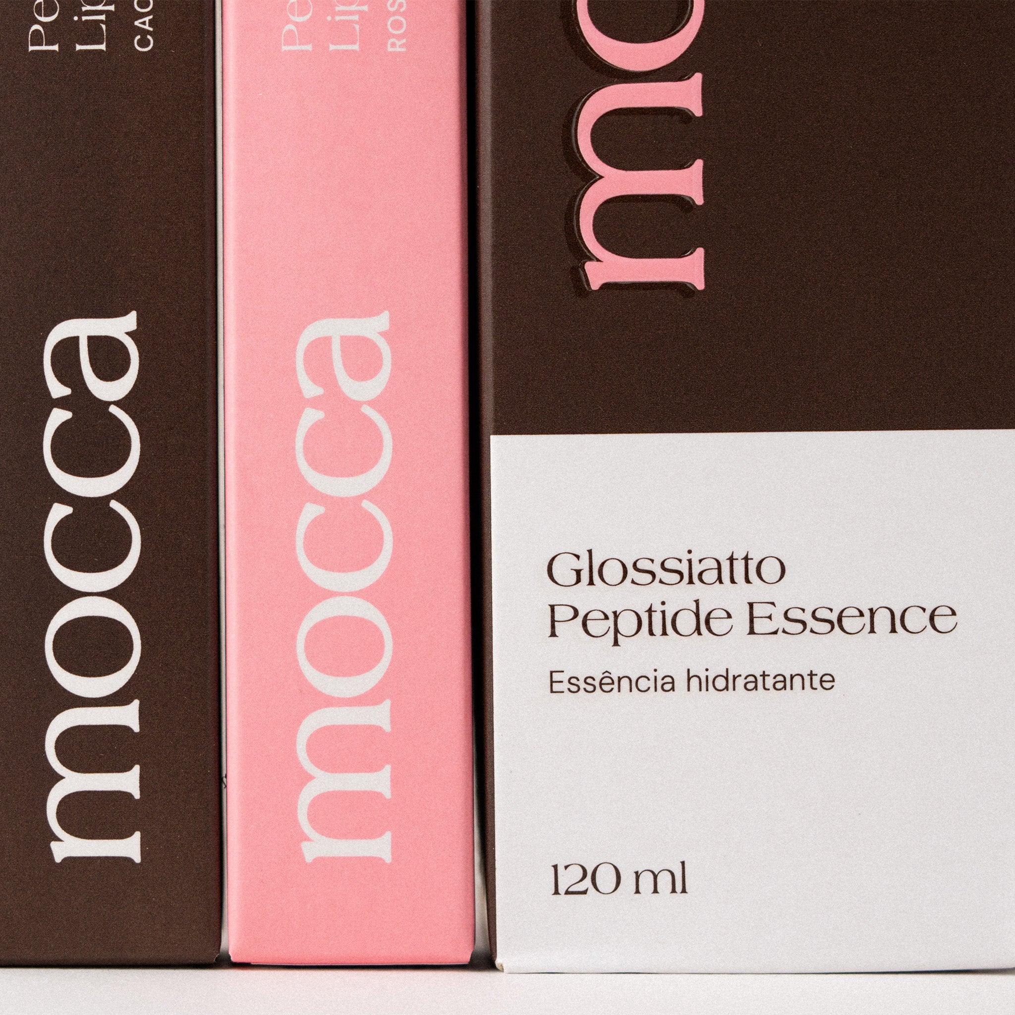 Peptide Treatment Combo - Glossiatto + Lip Balm Cacao + Lip Balm Rosé